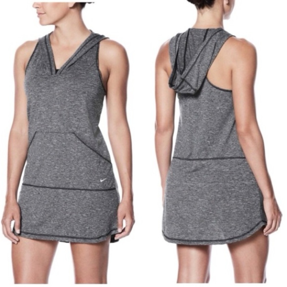 NWOT NIKE HOODED DRESS COVER-UP